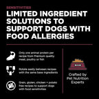 Go! Solutions Sensitivities Limited Ingredients, Grain-Free Dry Dog Food, Lamb Recipe for Sensitive Stomach, 22 lb Bag