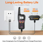 ROJECO Dog Training Collar with 3300FT Remote,IPX7 Waterproof Rechargeable Shock Collar for Large Medium Small Dogs,3 Safe Training Modes with Beep,Vibration and Shock,Adjustable Electronic Dog Collar