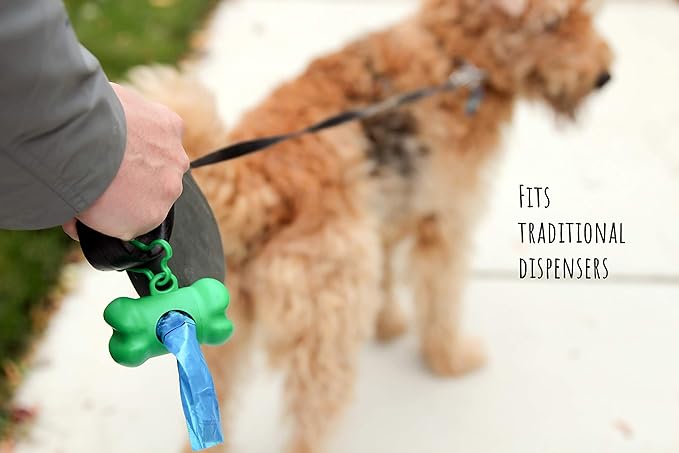 180 Biodegradable Poop Bags for Dogs, ⁣⁣⁣Cornstarch-Based Home Compostable Pet Waste Bags, Eco-Friendly Cat Litter Bags Refill, ASTM D6400⁣⁣ EN13432 Certified