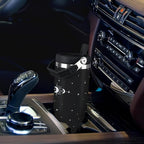 Cat Tumbler With Lid and Straw - 30oz Stainless Steel Cute Water Bottle Cup - Funny Gifts for Women