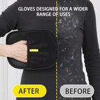 Pet Hair Removal Gloves, Pet Grooming Gloves, Electrostatic Pet Hair Remover Glove for Dogs and Cats, Pet Hair Removal Tool for Furniture, Carpet, Car Seat, Clothes (2PCS)