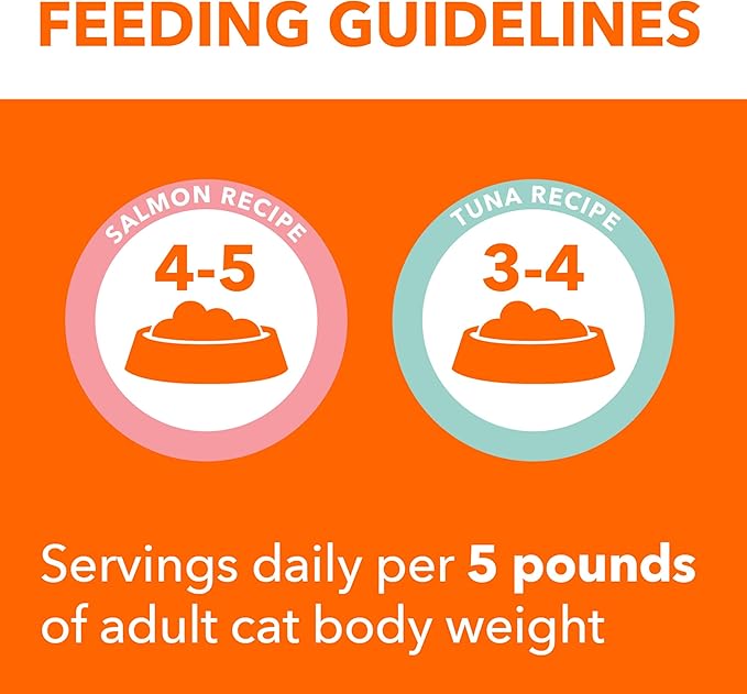 IAMS Perfect Portions Indoor Adult Wet Cat Food Cuts in Gravy Variety Pack, Salmon and Tuna Recipes, 2.6 oz. Easy Peel Twin-Pack Trays (12 Count, 24 Servings)