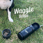 Stainless Steel Dog Travel Water Bottle, Double-Wall Vacuum Insulated Portable Dog Water Dispenser, Drink Cup and Snack Container On The Go, Outdoor Walking, Hiking, Travel, Water Bottle