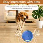 Interactive Dog Toys Dog balls, Automatic Moving Bouncing Rotating Interactive Dog Ball, Durable Motion Activated Automatic Rolling Ball Toys for Puppy Small Medium Large Dogs, Anti Boredom Dog Toys