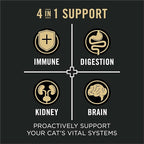 Purina Pro Plan Vital Systems Salmon and Rice Formula Senior Cat Food Dry 4-in-1 Formula - 3 lb. Bag