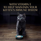 Sheba Perfect Portions Kitten Wet Cat Food Pate Chicken Entree and Salmon Entree, 2.6 oz. Twin-Pack Trays (12 Count, 24 Servings) (Pack of 2)