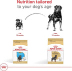 Royal Canin Rottweiler Puppy Breed Specific Dry Dog Food, 30 lb bag