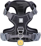 Pawaii No Pull Dog Harness with Pet ID Tag,Reflective Strips No Choke Front O Ring Breathable Mesh Adjustable Soft Padded Pet Vest with Easy Control Handle for Small Dogs