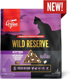 ORIJEN Wild Reserve Dry Cat Food Free-Run Chicken & Wild-Caught Fish Kitten Recipe 3.5lb Bag