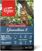ORIJEN Guardian 8 Grain Free High Protein Premium Dry Cat Food 4lb Bag