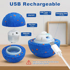 Magicorange Interactive Dog Toys,Automatic Rolling Dog Ball Toys,Dogs Rolling Effect Tennis Balls Herding Balls for Puppy/Small/Medium/Large Dogs (Blue)