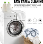 Calming Dog Beds & Cat Cave Bed with Hooded Cover,Washable Round Beds for Small Medium Pets,Anti-Slip Faux Fur Fluffy Coved Bed,Comfortable Warming Pet Bed (20 * 20inch,Black and White)