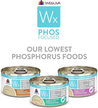 Weruva Wx Phos Focused, Pate Formulas Variety Pack, 3oz Can (Pack of 12)