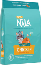 LOVE, NALA - Chicken Air Dried Cat Food - Award Winning - Made in USA - Complete & Balanced Cat Food for All Life Stages- 1 Bag - 1 lb.