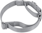 Hyhug Martingale Collar for Dogs Large Gray |Escape - Proof Heavy Duty Nylon Durable No Pull, Ideal for Training & Daily Walks
