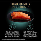 Sheba Perfect Portions Kitten Wet Cat Food Pate Salmon Entree, 2.6 oz. Twin-Pack Trays (24 Count, 48 Servings)