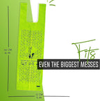 100% Certified Home Compostable Dog Poop Bags with Handles - 10% to Charity - ASTM D6400 & EN 13432 Compliant - 120 x Plant Based Compostable Poop Bags (10 Rolls)