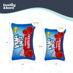 Huxley & Kent Funny Dog Toy w/Squeaker – Power Plush Squeaky Dog Toys for Small, Medium & Large Dogs – Soft Stuffed Animal for Indoor Play & Fetch - Pup-Tarts Frosted Pawberry, Small