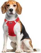 DOGGIE DESIGN American River Ultra Choke-Free Mesh Dog Harness Red (X-Large)
