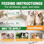 Natural Oral Flea and Tick Prevention for Dogs and Cats, Bacon Flavor Liquid Drops with Multivitamin-Flea and Tick Treatment and Defense Supplement for Pets of All Breeds and Ages