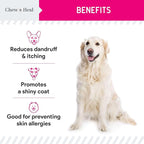 Omega 3 Powder for Dogs - 5.4 oz of Dog Powder Supplement for Skin and Coat - Made with Omega 3, 6, and 9 Fatty Acids, Biotin, and Vitamin C - Made in The USA