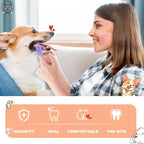 Dog Toothbrush Finger Toothbrush Dogs Tooth Brushing Kit 4Pack Dogs Finger Toothbrushes for Dog Teeth Cleaning& Dental Care Doges Tooth Brush Pet Toothbrush