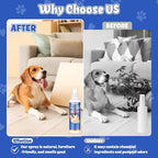 2PCS Bitter Apple Spray for Dogs to Stop Chewing, No Chew Spray for Dogs & Cats Protect Furniture Shoes Belongings, Dog Deterrent Training Aids Spray Natural No Alcohol & Trace