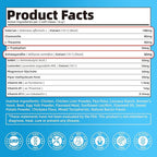 Calming Chews for Dogs – Calming Treats for Anxiety, Stress, Separation, Travel&Thunder, Relaxation & Focus Support with L-Theanine, Valerian Root, Chamomile & Ashwagandha, Bacon Flavor, 60Ct