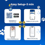 QR Code Pet ID Tags for Dogs & Cats – Guardian Spirit Series 2Pcs, Smart Dog Tags with Evil Eye, Hamsa Hand & Celtic Knot Symbols, Waterproof, Editable Profile, Instant Location Alert