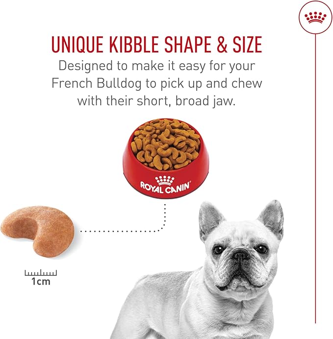 Royal Canin French Bulldog Adult Dry Dog Food, 6 lb bag