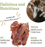 Farm Hounds - Premium Natural Pork Jerky for Dogs - Made from 100% Humanely Raised Pork - Break-to-Size - Great for Training & Treats - No Added Fillers - Made in USA - 3.5 oz - 2 Pack