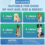 Dog Vitamins - 25-in-1 Dog Vitamins and Supplements Multivitamin with Glucosamine Probiotics Omega-3 Puppy Multivitamin Chewable for Coat, Heart, HIPS & Joints, Digestion & Immune System 200pcs