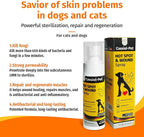Hot Spot Spray for Dogs, Itch Relief Spray & Hot Spot Treatment for Dogs, Cats, Helps Alleviate Sensitive Skin, Scratching, and Licking of Coat, for All Animals, 2.02oz