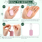 Yinkin 200 Pcs Personalized Military Dog Tags Set Including 100 Pcs Aluminum Blank Dog Tags for Engraving 100 Ball Steel Chain Rectangle Metal Blank Stamping Label for DIY Craft(Pastel)