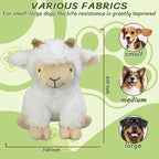 Squeaky Dog Toys for Large- Plush Stuffed Chew Toy with Soft Fabric- Interactive Puppy Toys to Keep Them Busy- Indoor & Outdoor Play