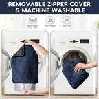 4 Pack Self Warming Cat Bed Pad Self Heating Cat Dog Mat with Fluffy Faux Fur Plush Cat Calming Bed Thermal Cat Mat Washable Pet Pad Anti Slip Bottom for Outdoor Indoor Pets 16" x 20"