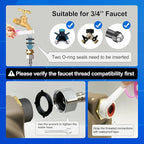 Automatic Dog Water Bowl Dispenser 1 Gallon - Outdoor Pet Water Bowl Feeder for Dogs, Livestock, Chicken - Auto Fill - Food Grade Material - Easy to Install - Brown