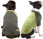 KYEESE 2Pack Dog Sweaters Lightweight Small Pet Sweaters Pullover Fleece Pets Sweater Dachshund Clothes Dog Sweaters for Small Dogs Male Soft Pets Sweatshirt Stretchy Comfort Pet Coats Dogs Clothes