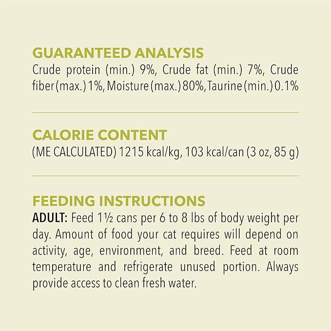 ACANA Premium Pate Wet Cat Food in Bone Broth Lamb + Lamb Liver Recipe 3oz Cans (24 count)