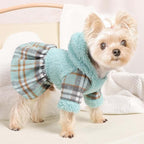 Dog Hoodie Sweater Dog Winter Clothes for Small Dogs Boy Girl Pet Hoodies for Dogs Cold Weather Coats Fall Puppy Sweatshirt Chihuahua Yorkie Cat Sweater Costumes, Small, Green