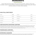 Go! Solutions Sensitivities Limited Ingredients, Grain-Free Dry Dog Food, Turkey Recipe for Sensitive Stomach, 3.5 lb Bag