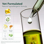 Dog Ear Cleaner Wipes, Dog Ear Infection Treatment, Hypoallergenic Ear Wipes Finger for Dogs & Cats, Gently Relief Ear Itching, Inflammation, Remove Wax, Dirt & Stop Smelly, 50 Count