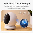 Noorio Solar Security Cameras Wireless Outdoor, 4-Pack 1080P Battery Powered Magnetic Outdoor Camera with AI Motion Detection, 2.4G WiFi Home Security Camera Color Night Vision, Local Storage