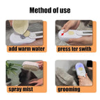 Steam Brush for Cats Dog Steam Brush,3 in 1 Pet Grooming Comb for Shedding,1PCS