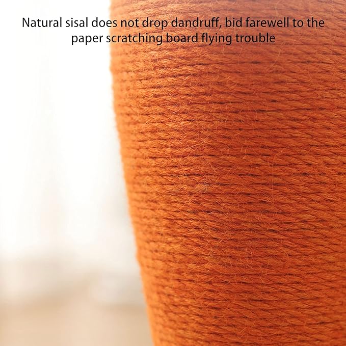 Cat Scratching Post, Sisal Cat Scratcher Cat Scratch Post Cat Scratching Tree Carrot Cat Climbing Frame for Indoor Cats and Kittens