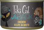 Tiki Cat After Dark, Chicken, High-Protein and 100% Non-GMO Ingredients, Wet Cat Food for Adult Cats, 5.5 oz. Cans (Pack of 8)