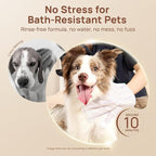HICC PET Dog Bath Wipes Cleaning Deodorizing, Remove Dirt, Nourish Fur and Eliminate Odors, No Rinse Pet Grooming Glove Wipes for Dogs & Cats, Cleaning Wipes for Daily Care & Traveling