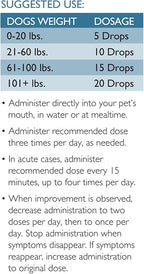 Digestive Care for Dogs, Natural Constipation Relief for Dogs and Puppies & Support for Diarrhea, Bloating, Bad Breath, Vomiting, Lack of Appetite, 60 Milliliters