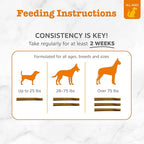 Zesty Paws OraStix for Dogs - Probiotic Sticks with Hemp Seed Curcumin Ginger Root Taurine - Supports Gut Function Flora Immune System Proprietary Healthy Teeth Gum Blend - 12oz