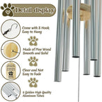 Personalized Pet Loss Gifts Cat, Personalized Pet Loss Wind Chimes, Pet Memorial Gifts, Loss of Cat Gifts, Loss of Cat Sympathy Gift, Cat Memorial Gifts, Pet Bereavement Gifts Cat